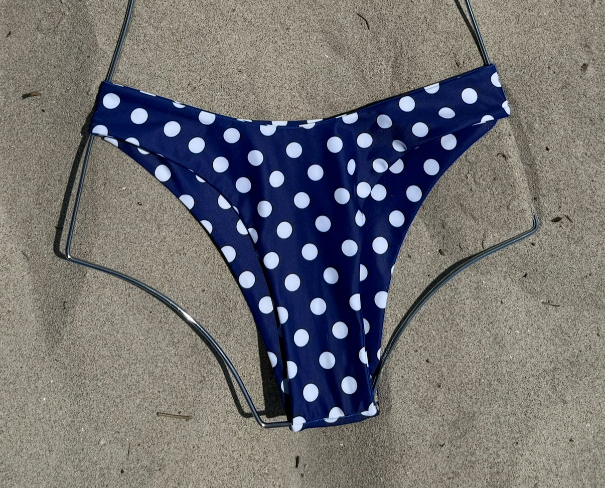 Nantucket Polka Bikini Bottom