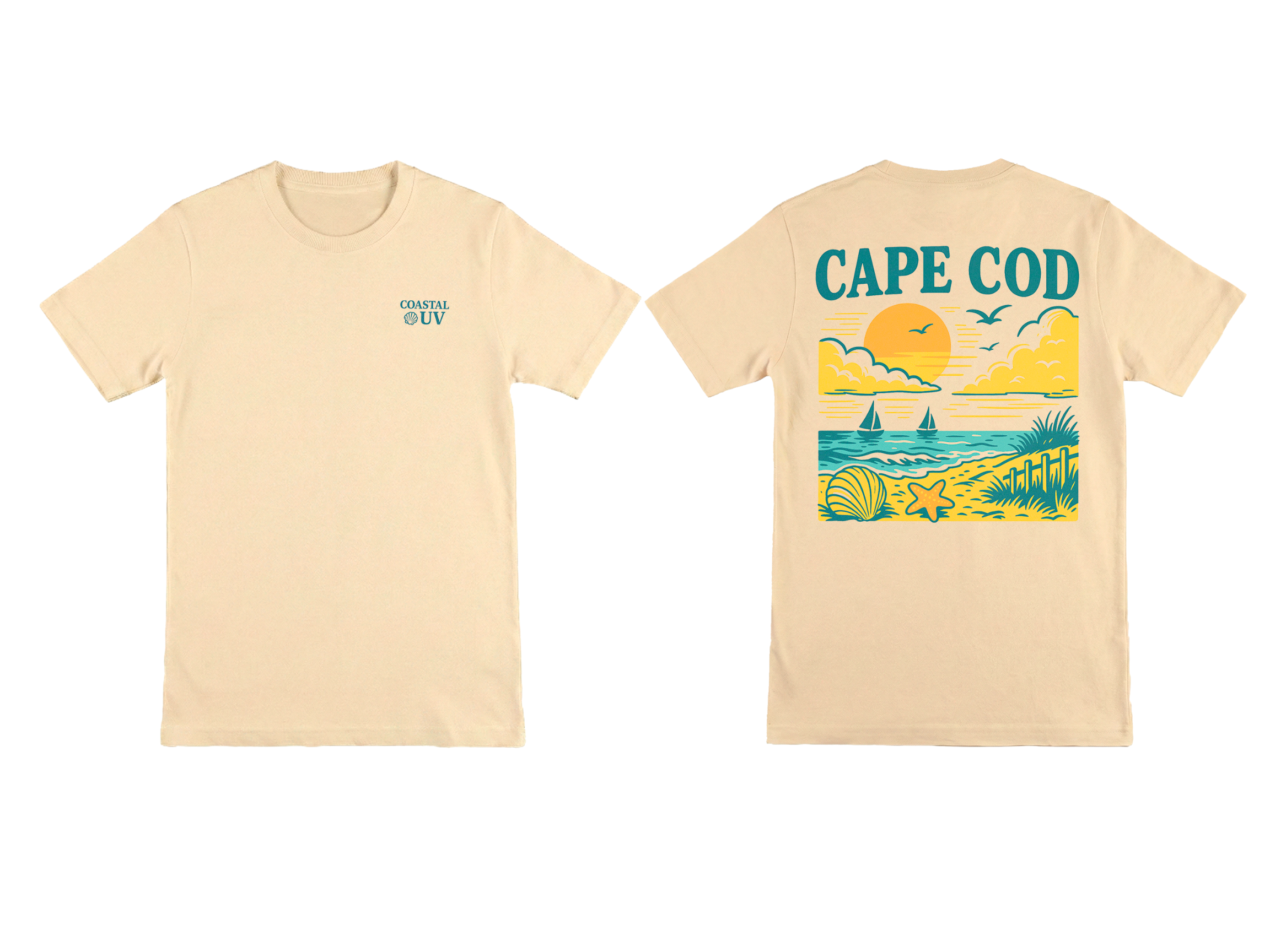 Cape Cod Beach Tee